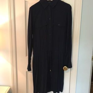 Ralph Lauren Navy dress! Flattering style